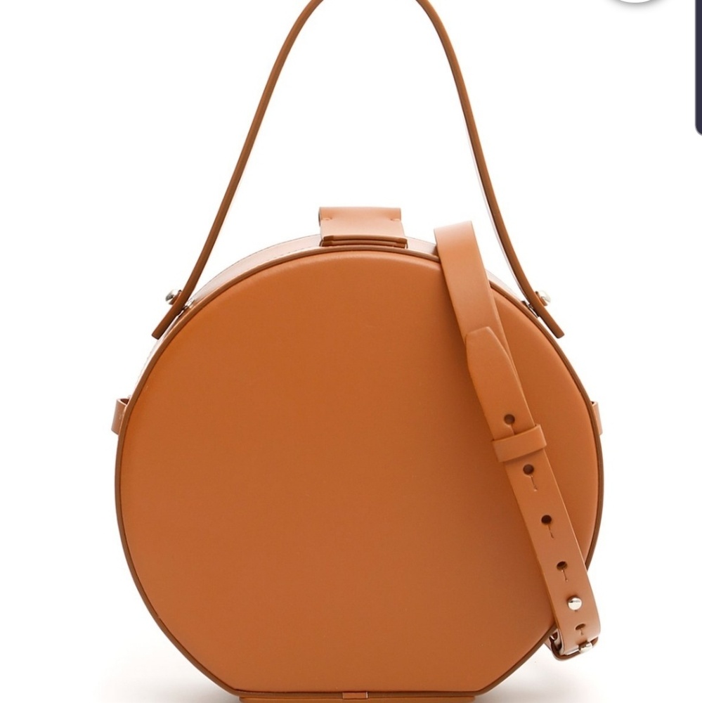 Nico Giano Large Tunilla Leather Top Handle Bag